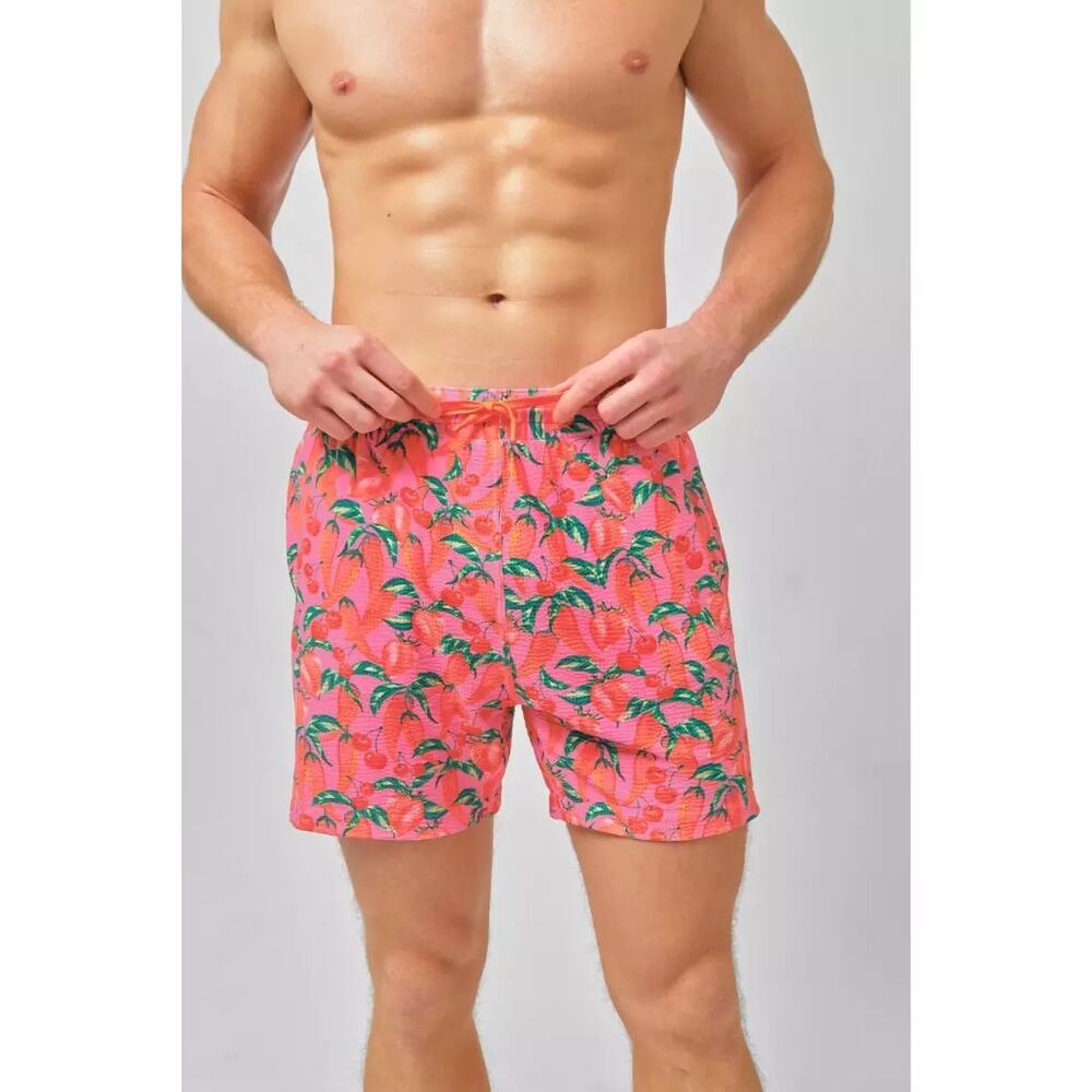 Blackbough Men’s Swim Shorts in Spicy Pepper